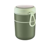 Zambuph Stainless Steel for Thermos Soup Flask Soup Hot Anywhere Flasks for Hot Food for Thermos Food Flask Specifications Portable, 304 green-710ml