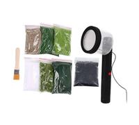 Zambuph Static Grass Applicator Garden Landscape Decor With Flocking Static Grass Applicator Sand Table Set Planter Could Plant Or Flock On Flat Is Easy To And Is Very Suitable For Sand, Style A