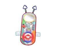 Zambuph Steering Wheel Toys in Car Toy Designed to Babies Engaged While Parents Drive Colorful Safe and Fun Learning Experience Children's Car Seat Toy Baby Interactive Learning