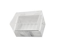 Zambuph Stylish Eyelash Extension Tape Dispenser Cutter Holder for Claripore Tape Time-saving Storage Box, White, 130x85x82mm