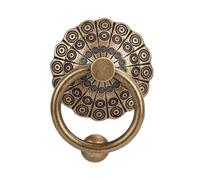 Zambuph Stylish Front Door Knocker DecorativeGate Handle Unique Antique Solid Brass Easy Installation For Patios And Gardens Pull Handle Furniture Door Pull Home Decoration