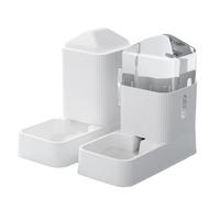 Zambuph Suitable For All Breeds Dog Feeder - Cater To Every Dogs Needs Value For Money Cat Automatic Feeder Automatic Cat, White