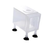 Zambuph Suitable For Saltwater Or Freshwater System. Water Protector Isolation Cover Skimmer Box Integrates Smart To Pumps Fish And Sand Interference Aquarium, White, L