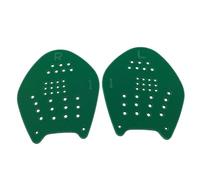 Zambuph Swimming Training Aid Palm Professionally Designed To Strength Silica Gel With Accessory Childrens Swimming Hand Fin , green , M（18*21CM）