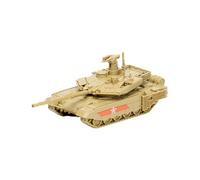 Zambuph Tank Model 4D Armored Tank Crawler Chariot Inspires Young Minds With Hands On Engaging DIY Assembly 4D Model Needs To Be Assembled Brain Teaser Games Jigsaw 1/72 Scale, yellow, T90MS