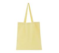 Zambuph Tote Bag for Busy Moms Large Capacity and Lightweight Cotton Large Capacity Tote Bag Shopping Shoulder, Light Yellow