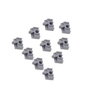 Zambuph Track Connector for Wooden Train Track Set Offers Endless Possibilities for Creative Learning Experiences Wooden Train Accessories Building Games, Gray