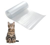 Zambuph Transparent Cat Scratch,Spikes Non-slip Non-slip Carpet Spikes Cuttable Clear Dog Pad Cat ABS For Scratch, 31 * 250cm