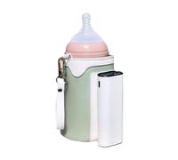 Zambuph Travel Bottle Warmer Safe and Comfortable for Little Explorer Portable Milk Warmer for Baby Portable Baby Bottle, Green