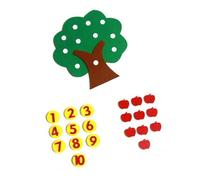 Zambuph Tree Math Toy Set Home Kindergarten Interesting Teaching Aids Playthings DIY Number Development Toys Numbers Props