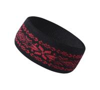 Zambuph Trendy Fuzzy Knitted Headband For Women Warmth, Red, 11x25cm | Weather Ear Warmer Is Not Only Fashionable But Also Versatile Stretchy Elastic Headband Cycling Adults Exercise