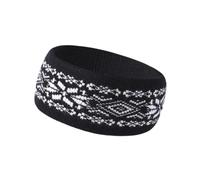 Zambuph Trendy Fuzzy Knitted Headband For Women Warmth, White, 11x25cm | Weather Ear Warmer Is Not Only Fashionable But Also Versatile Stretchy Elastic Headband Cycling Adults Exercise