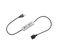 Zambuph USB Timer Cord With Adjustable Speed And 3 Timer Settings Ensuring Functional Flexibility In Any Setup USB Switch Extension Cable Controller Fan Light Power Ceiling Fan Supply Line