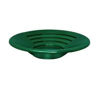 Zambuph User-Friendly Gold Panning Tool Lightweight Green Mining Equipment Dredging In Varied Terrains Rivers Panning Gold Pan Lightweight Mining Pan Double, Green, 14 inch