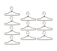 Zambuph Versatile Dollhouse Clothes Hangers Any Miniature Clothing Rack Set Up In Dollhouse These Clothes Hangers Are Suitable For 1/8 Doll Hanger