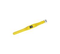 Zambuph Vivofit 3 Adjustable Silicone Wrist Watch Band Strap for Buckle Durable and Flexible Bands Replacement, Yellow, 240 * 15mm