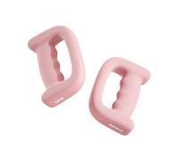 Zambuph Walking Shadow Boxing MMA Training Cardio With Small Dumbbell For Boxing Hand Weight Men Women Exciting Fitness Experience Speed Workout Jogging Grip Dumbbell Ergonomic, Pink, 13x8.5x3.3cm