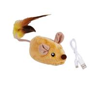 Zambuph Washable Cover Cat Mice Toy Doggy Pet Supplies Ensures Cleanliness And Excitement Interactive Cat Toy Provides Endless Joy Interactive Automatic Moving Mouse Kitten