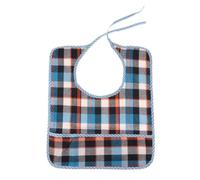 Zambuph Waterproof Bibs Eating Bib for Old People Clothes Dining Spills Elders and Bedridden Patients for Adults Elderly Bib with Catch Pocket Dining Clothing