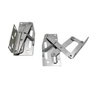 Zambuph Wear Resistant Spring Door Hinge Practical Solution 45 Degrees Pivots Hinge Efficiently Manage Space in Bathrooms Spare Parts Wear Resistant Space Optimization