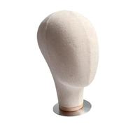 Zambuph Wig Making Mannequin Head Jewelry Display Stand Designed For Hats Easy To Sturdy Base Lightweight Making Lightweight Yet Sturdy Multifunctional Hat, Brushed Bottom, Height: 27cm