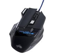 Zambuph Wired Gaming Mouse 7 Button USB RGB Silent 5500 DPI Backlight Adjustable Gamer Optical Mice for PC Laptop Desktop