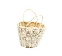 Zambuph Woven Basket Dollhouse Accessories Miniature Storage Solutions Crafting Unique And Engaging Play Spaces Miniature Dollhouse Woven Bakset Picnic Basket