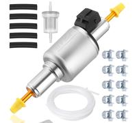 ZAMDOE 12V 22ML Oil Fuel Pump Kit for 2KW 3KW 4KW 5KW 8KW Car Diesel Air Heater for Eberspacher Parking Heater D2 D4 D5 Airtronic Low Noise Pulse Gas Inline Electric Metering Pump Replace Parts