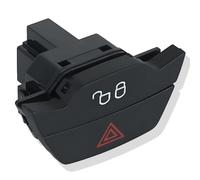 ZAMDOE 1767567 Hazard Warning Light Switch Lock for Ford Transit Focus Mk3 Kuga 2nd Gen B-Max C-Max Mk2 Ecosport Fiesta Mk7 Unlock Emergency Light Button BK3T13A350AA