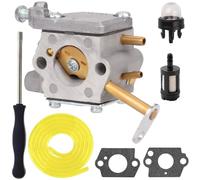 ZAMDOE 300981002 Carburetor for Homelite 33cc UT-10532 UT-10926 Chainsaw for Ry-obi RY74003D Chainsaw with Gasket Fuel Line Fuel Filter Primer Bulb