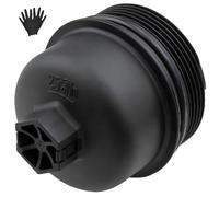 ZAMDOE 3M5Q-6737-AA Oil Filter Housing Cover Cap for Peugeot Berlingo C2 C3 C4 C5 C8 MK2 MK4 MK7 1007 206 207 307 308 407 1103.L7 Oil Filter Housing Cap DUCATO RELAY BOXER DOBLO PUNTO FIORINO