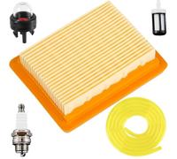ZAMDOE 4134 141 0300 Air Filter Replace for Stihl FS120 FS200 FS250 FS300 FS350 FS400 FS450 FS480 BT120 BT121 BT130 for ZENOAH BCZ4500 BCZ5000 String Trimmer Brush Cutter 41341410300