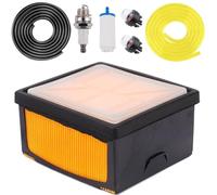 ZAMDOE 574362302 Air Filter Compatible for Husqvarna K760 K770 Power Cutter Concrete Cut Off Saw Replace 574362301 506264111 BPMR7A, with Spark Plug, Fuel Filter