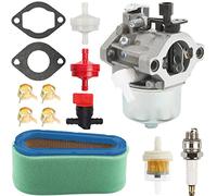 ZAMDOE 699831 694941 Carburetor Replacement for Briggs & Stratton 283702 283707 284702 284707 284777 Engine Lawn Mower Tractor, with Air Filter Fuel Filter Gaskets
