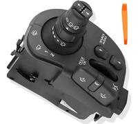 ZAMDOE 8201359195 Windshield Wiper Indicator Switch for Renault Clio 3 for Kangoo 2 for Renault Modus Grand Modus [2004-2012] Radio Wiper Switch Steering Lever 7701068115 8201590631 Stalk-Switch