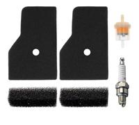 ZAMDOE Air filter for Honda EU2000i Generator, Replacement Filter Kit for Hon-da EU2000 EB2000 EB2000i, EB2000iT1, EU2000i, EU2000iT1, EU2000iK1 generator(2 Pack Air filter + Spark plug + Fuel filter)