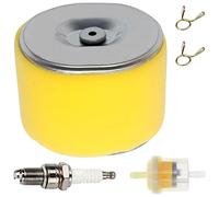 ZAMDOE Air Filter for Honda GX340 GX390 GX 390 11HP 13HP Engine, Replaces 17210-ZE3-515 17210-ZE3-010 17210-ZE3-000 17218-ZE3-505, with Spark Plug Fuel Filter