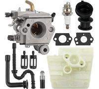 ZAMDOE Carburetor for stihl 024 026 PRO MS260 MS240 MS260 PRO Chainsaw Replaces 1121 120 0610 WT-403B WT-403A with Air Filter Spark Plug Fuel Line