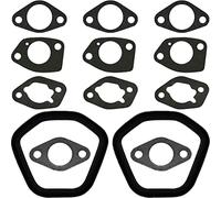 ZAMDOE Carburetor Gasket kit for Honda GX390 GX340 Gx420 Gx460 clones EU EM EB 5000 6500 for Predator 420cc 389cc 396cc Engines, with Muffler Intake Valve Cover Gasket