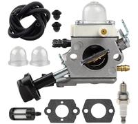 ZAMDOE Carburetor Kit for Stihl SH56 SH56C SH86 SH86C BG86 BG86CE BG86Z BG86CEZ Blower, Replaces # C1M-S261B 42411200616 4241 120 0616, with Spark Plug Fuel Line Primer Bulb Fuel Filter