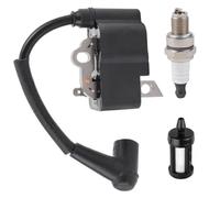 ZAMDOE FS56 Ignition Coil Module Compatible for Stihl FS40 FS40C FS50 FS56 FS56C FS56R FS56RC FS70R KM56 56R HT56C Trimmer/Weedeater, Replace 41444001303 41444001316 4144-400-1302 ZF-IG-A00166
