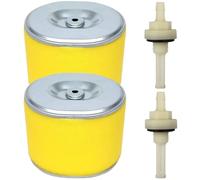 ZAMDOE GX270 Air Filter Fit for Honda GX240 8HP GX 270 9HP Engine Air Filter Replace 17210-ZE2-505 17210-ZE2-822 17210-ZE2-515 for EN3500 EZ3500 Generator with FF8-001 Gas Tank Joint Filter