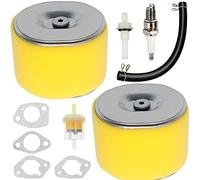 ZAMDOE GX390 Air Filter for Honda GX340 GX390 11HP 13HP Engine Motor Replaces 17210-ZE3-505 17210-ZE3-010 17210-ZE3-515 with Spark Plug Fuel Filter Fuel Hose