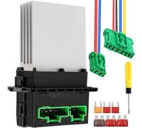 ZAMDOE Heater Resistor Blower Motor Resistor with Wiring Loom Replacement for 207 406 607 1007 C5 C3 C2 E11 NE11 Car Heater Fan Resistor 6441L2 6441.L2 7701048390 7701207718 27150-ED70A