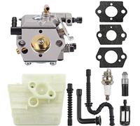 ZAMDOE MS260 Carburetor Replacement for stihl 024 026 024AV 024S MS240 MS260 PRO Chainsaw, for Walbro WT-194, WT-194-1, Replace# 1121 120 0611, with Fuel Oil Line