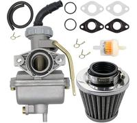 ZAMDOE PZ20 Carburetor for 50cc 70cc 90cc 110cc 125cc 4 stroke ATV 4 wheeler Go kart Dirt Bike for Honda CRF50F XL75 CRF80F XR50R for Kazuma for Baja for TaoTao 110B with Air Filter Fuel Filter
