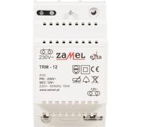 Zamel TRM-24 Bell Transformer 24V AC TH-35 Rail Short Circuit Prot...