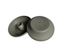 ZAMETTER 2 Pack Umbrella Top Screw Hat for Garden Patio Parasol Replacement Cap Plastic Threaded Finial Cover for Champagne Color Outdoor Furniture