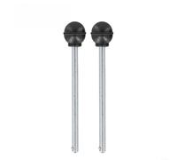 ZAMETTER 2pcs Weight Stack Pin 10mm and 8mm Diameter Metal Heavy Duty Gym Equipment Replacement Fits Most Weight Machines for Home and Commercial Fitness Strength Traini(Ф8×160mm)