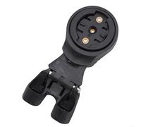 ZAMETTER Bike Handlebar Computer Mount for Garmin Giant Adjustable Stem Holder Nylon Carbon Fiber Black Reducing Wind Drag